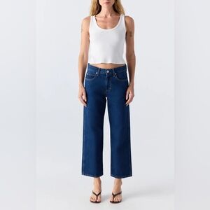 AMO Denim Billie Baggy Jeans • Stunner Wash • Size 30 • NWOT • Sold Out